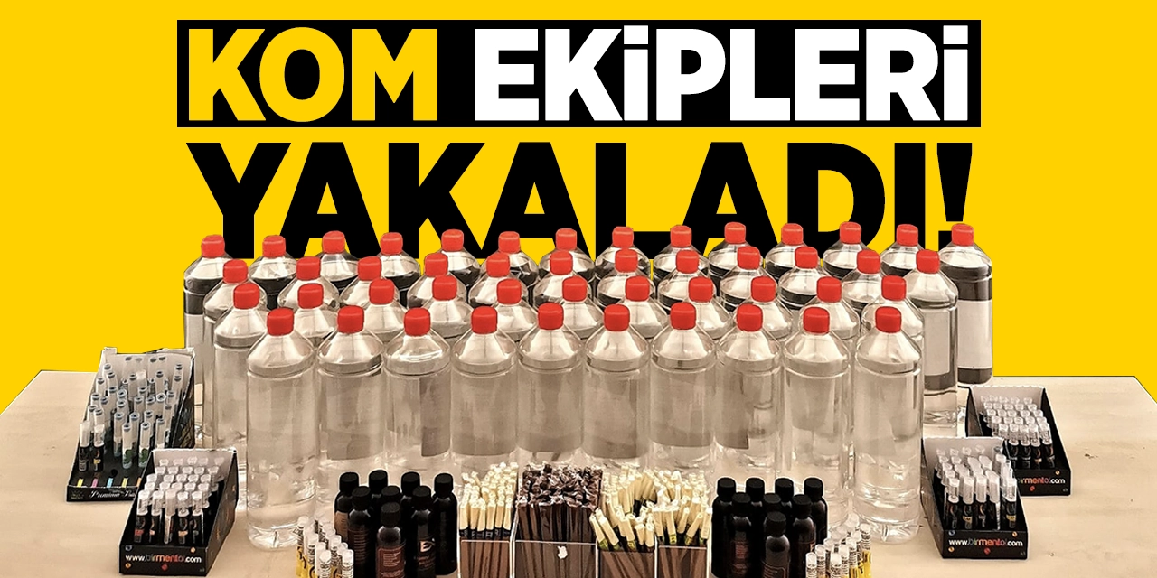 KOM Ekipleri Yakaladı