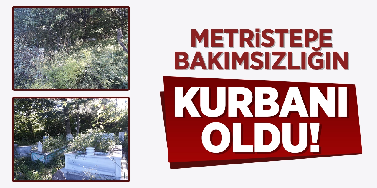 Metristepe bakımsızlığın kurbanı oldu!