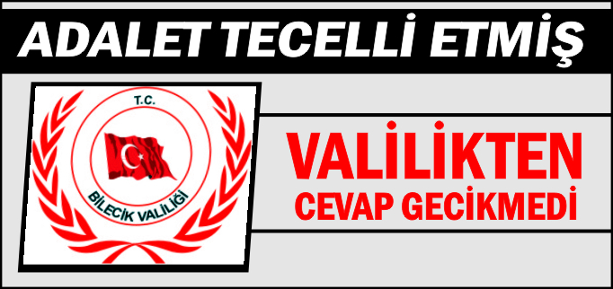 ADALET TECELLİ ETMİŞ
