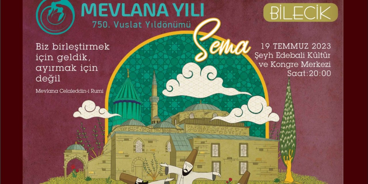 Mevlana Yılı etkinliği düzenlenecek