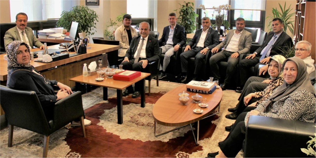 Başkan Yaman’dan Bilal Şentürk’e ziyaret