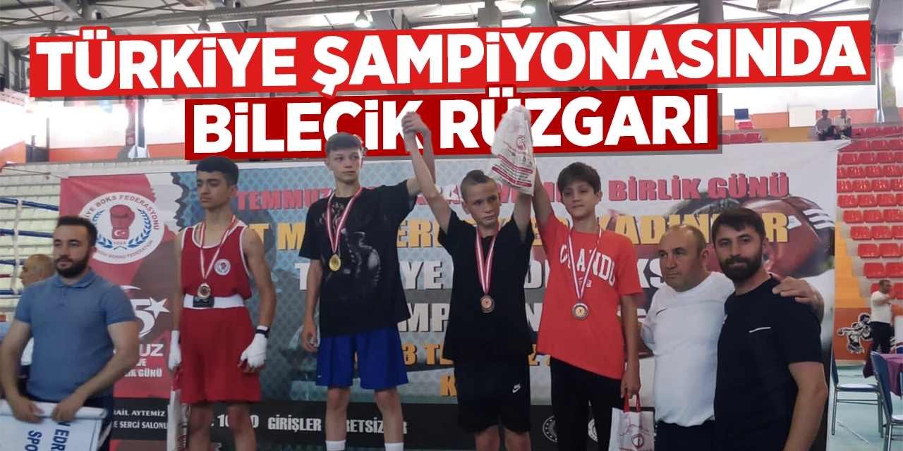 Türkiye Şampiyonası’nda Bilecik Rüzgarı Esti