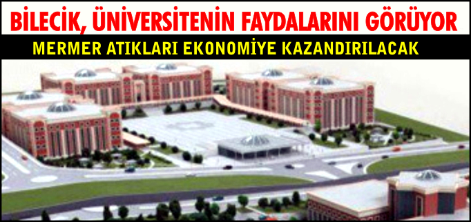 MERMER ATIKLARI EKONOMİYE KAZANDIRILACAK