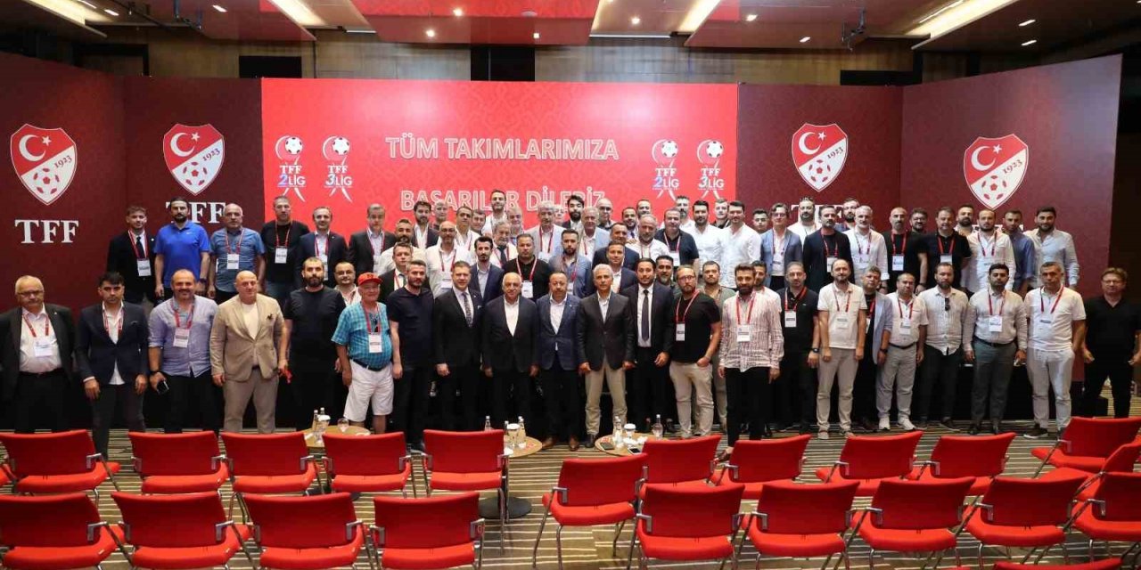 2023-2024 Sezonu TFF 2. Lig ve TFF 3. Lig fikstürleri çekildi