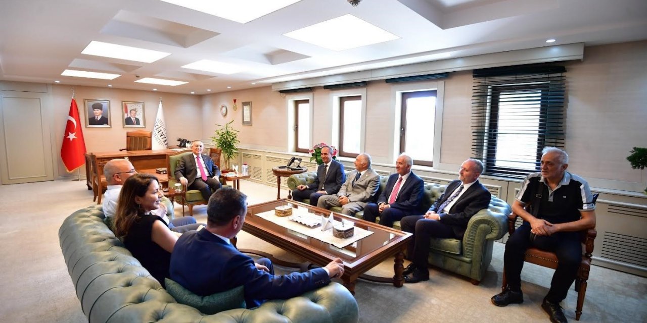 GGC üyeleri Vali Çeber ile buluştu