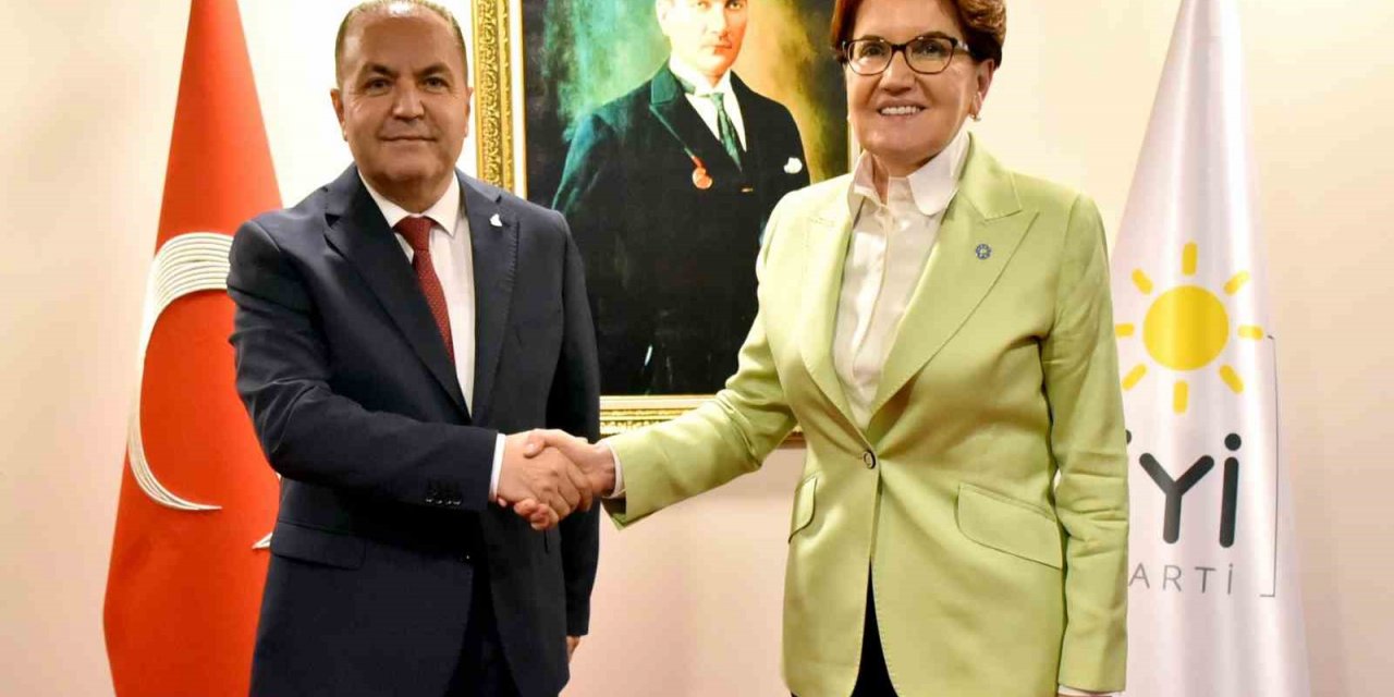 İYİ Parti lideri Akşener, Anavatan Partisi Genel Başkanı İbrahim Çelebi ile bir araya geldi