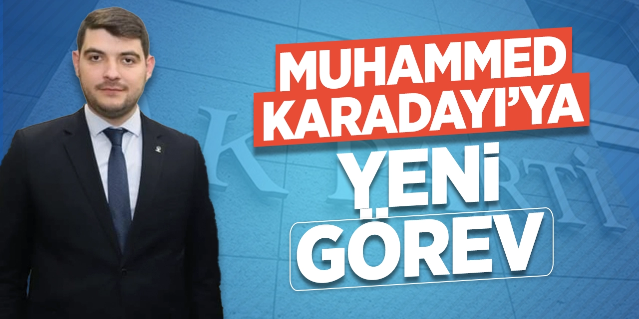 AK Parti Bilecik İl Gençlik Kolları Başkanı Muhammed Karadayı’ya yeni görev