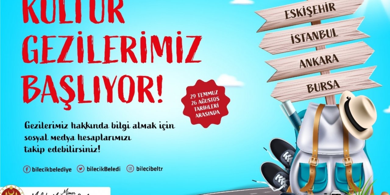 Bilecik Belediyesi Ücretsiz Kültür Gezileri Başlıyor