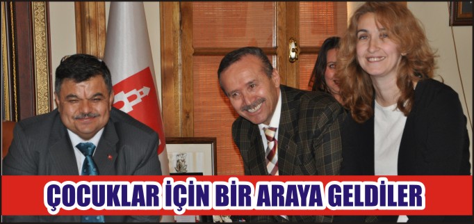 ÇOCUKLAR İÇİN BİR ARAYA GELDİLER