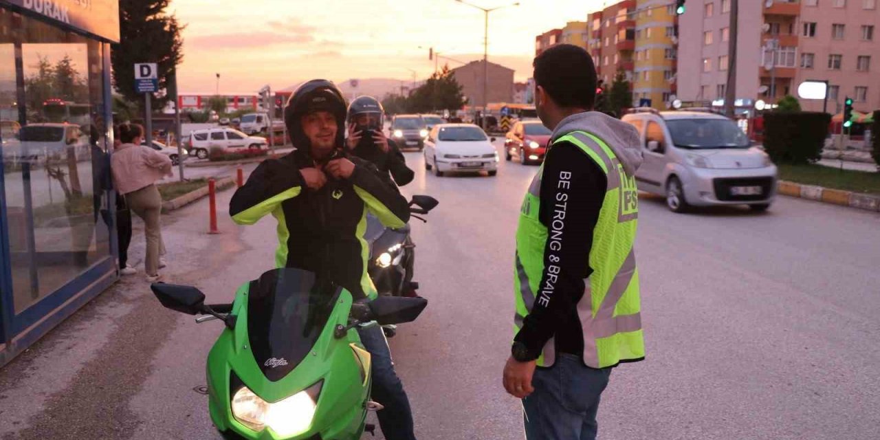 Bozüyük’te Motosiklet Denetimleri Hız Kazandı