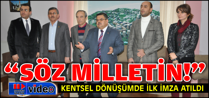 "SÖZ MİLLETİN!"