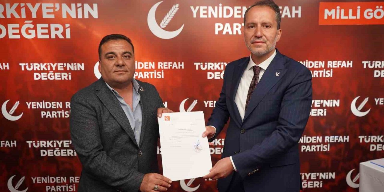 Yeniden Refah Partisi Pazaryeri İlçe Başkanı Sefer Uslu Oldu