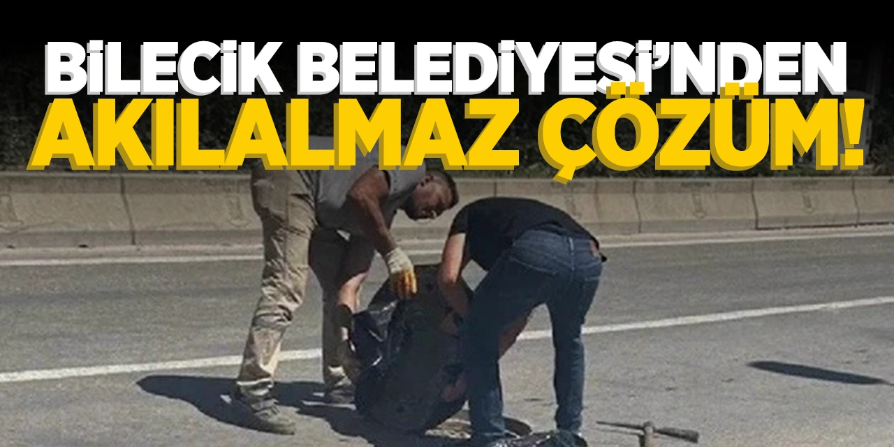 Bilecik Belediyesi'nden akıl almaz çözüm!