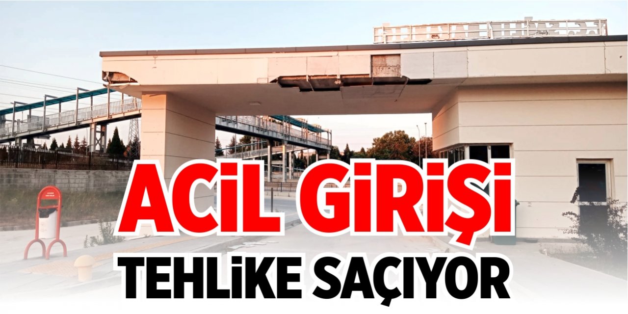 Acil girişi tehlike saçıyor