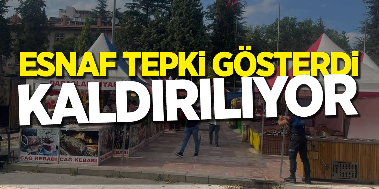 Esnaf Tepki Gösterdi