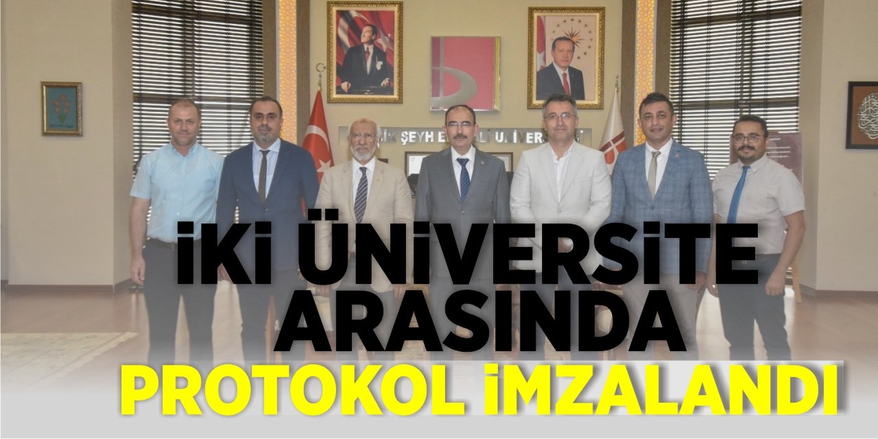 İki Üniversite arasında İş Birliği Protokolü İmzalandı