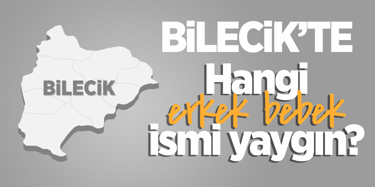 Bilecik'te En Çok Hangi Erkek Bebek İsimleri Tercih Ediliyor?