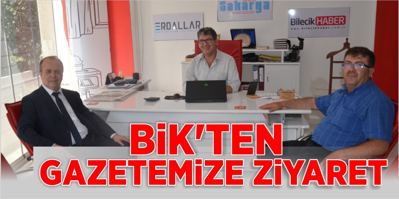 BİK'ten gazetemize ziyaret