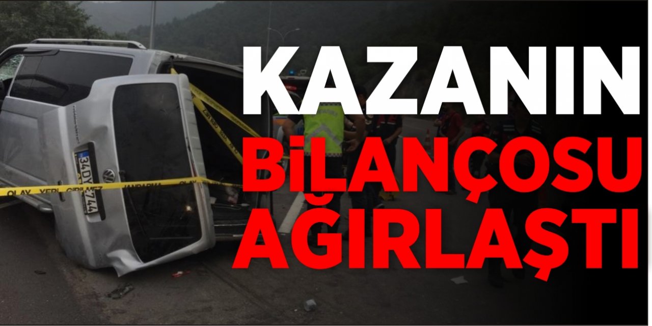 Kazanın bilançosu ağırlaştı