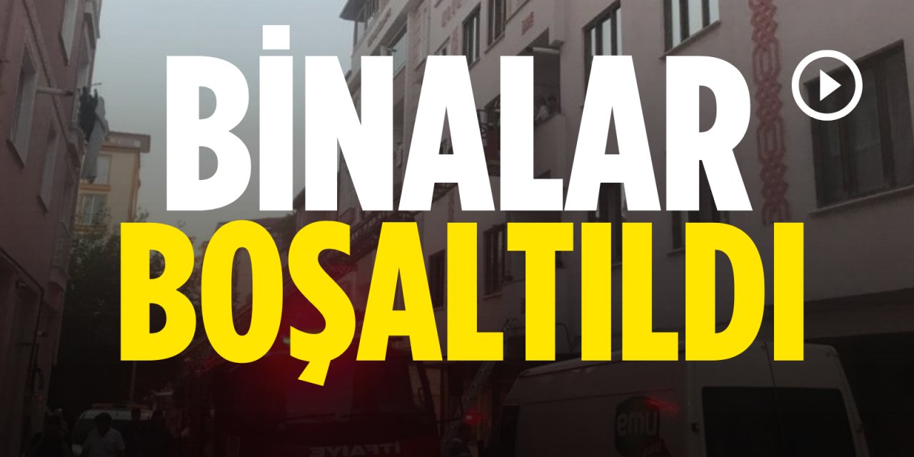 Bilecik’te binalar boşaltıldı!