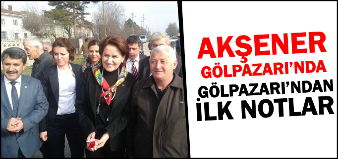 AKŞENER GÖLPAZARI’NDA
