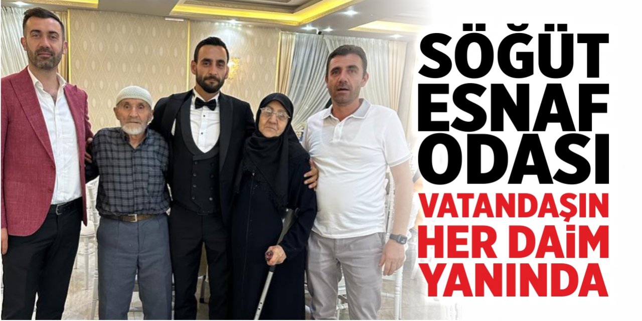 Söğüt Esnaf Odası vatandaşların her daim yanında