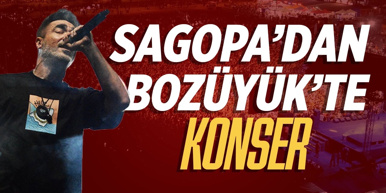 Sagopa'dan Bozüyük'te Konser