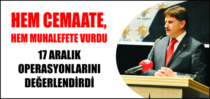 HEM CEMAATE HEM MUHALEFETE VURDU