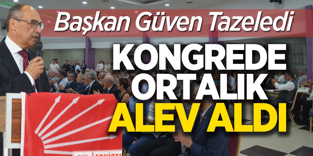 Kongrede Ortalık alev Aldı