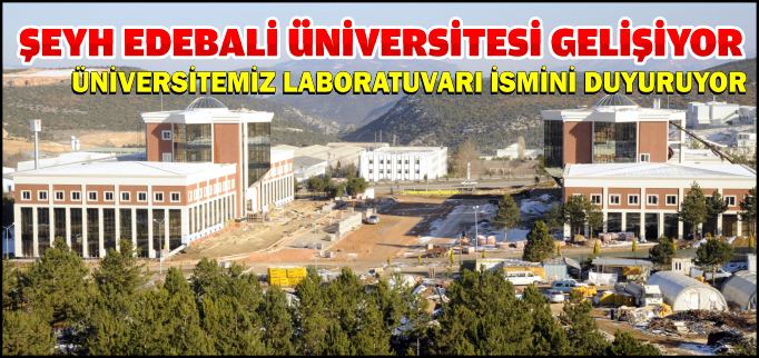 ÜNİVERSİTEMİZ LABORATUVARI İSMİNİ DUYURUYOR