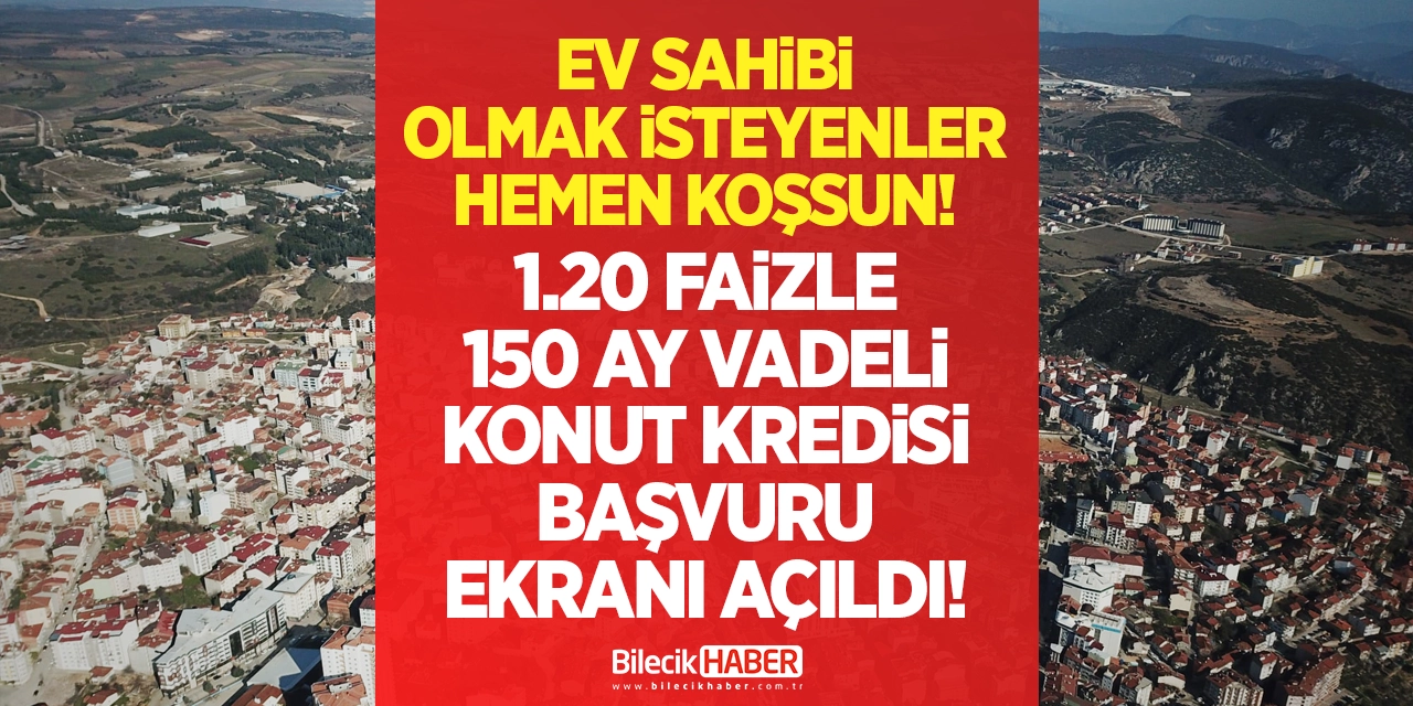 Halkbank, Vakıfbank ve Ziraat Bankası 1.20 faizle konut kredisi müjdesi! Ev sahibi olmak isteyenler hemen koşsun!