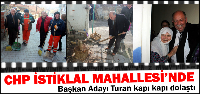 CHP İSTİKLAL MAHALLESİ’NDE