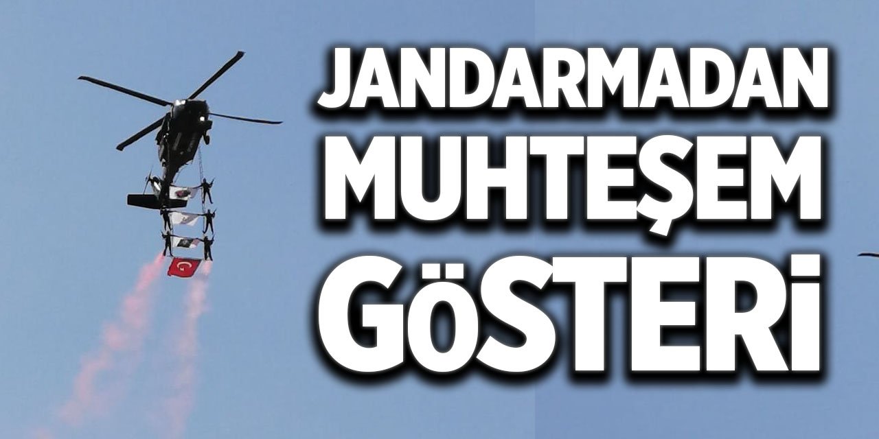 Jandarmadan Muhteşem Gösteri