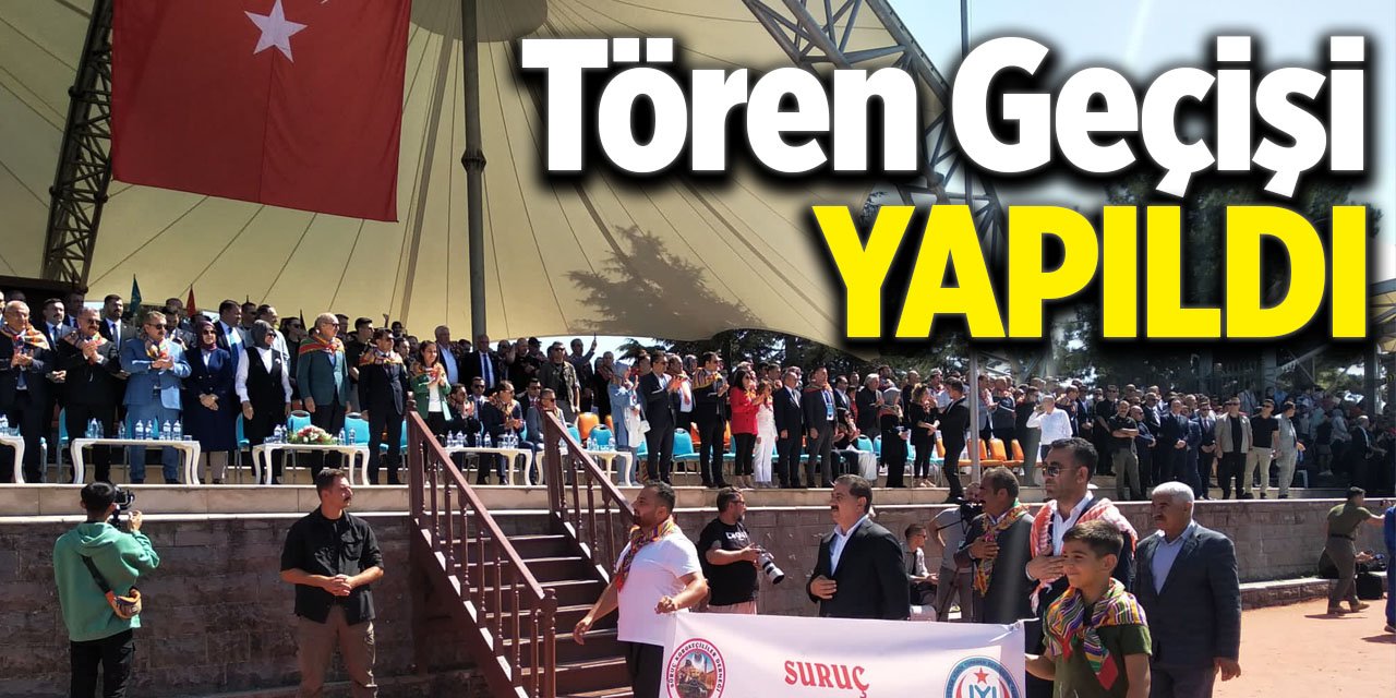 Tören Geçişi Yapıldı