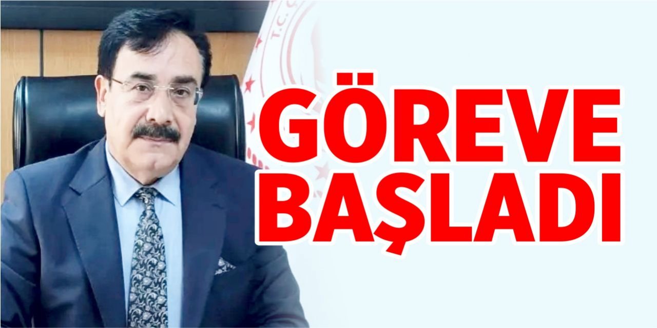 Üzeyir Yıldırım göreve başladı