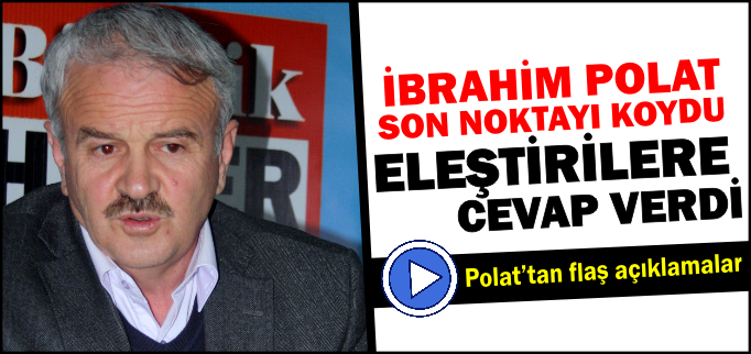 POLAT SON NOKTAYI KOYDU