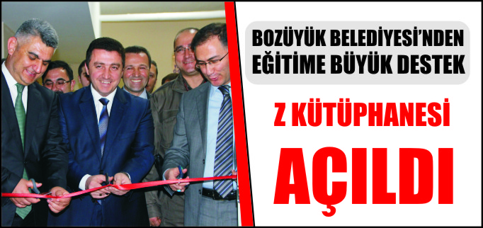 BOZÜYÜK BELEDİYESİ’NDEN EĞİTİME BÜYÜK DESTEK