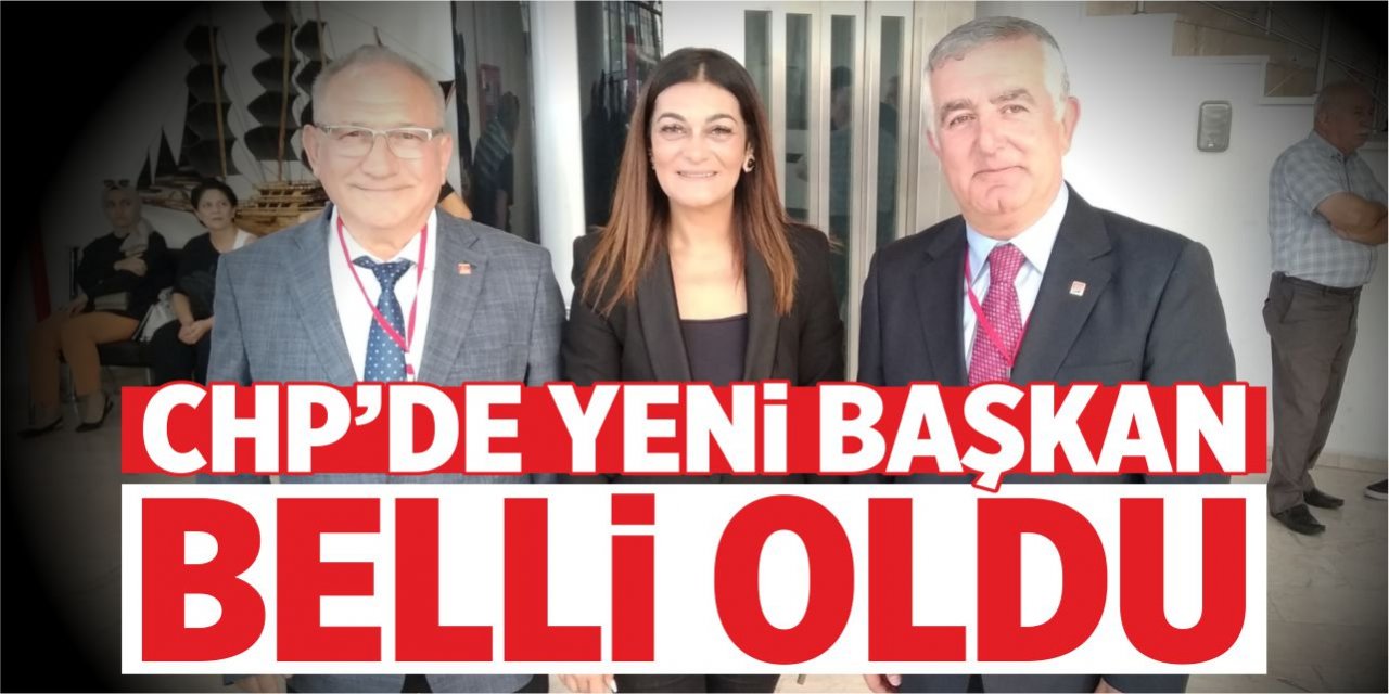 CHP'nin yeni il başkanı belli oldu