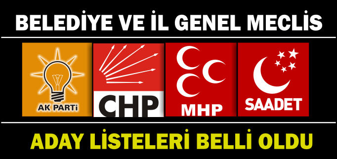 İŞTE SON LİSTELER