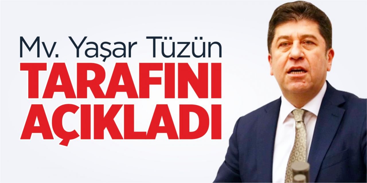 Mv. Tüzün tarafını açıkladı!