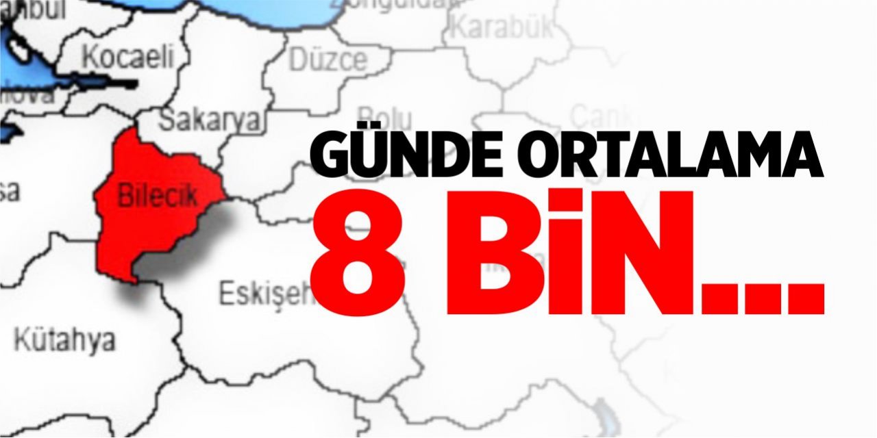 Günde ortalama 8 bin hasta tedavi alıyor