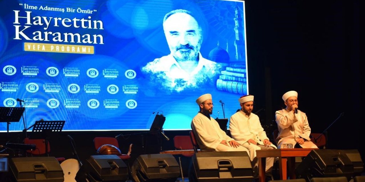 Cumhurbaşkanı Erdoğan’ın Hocası Prof. Dr. Hayrettin Karaman’a Vefa Günü