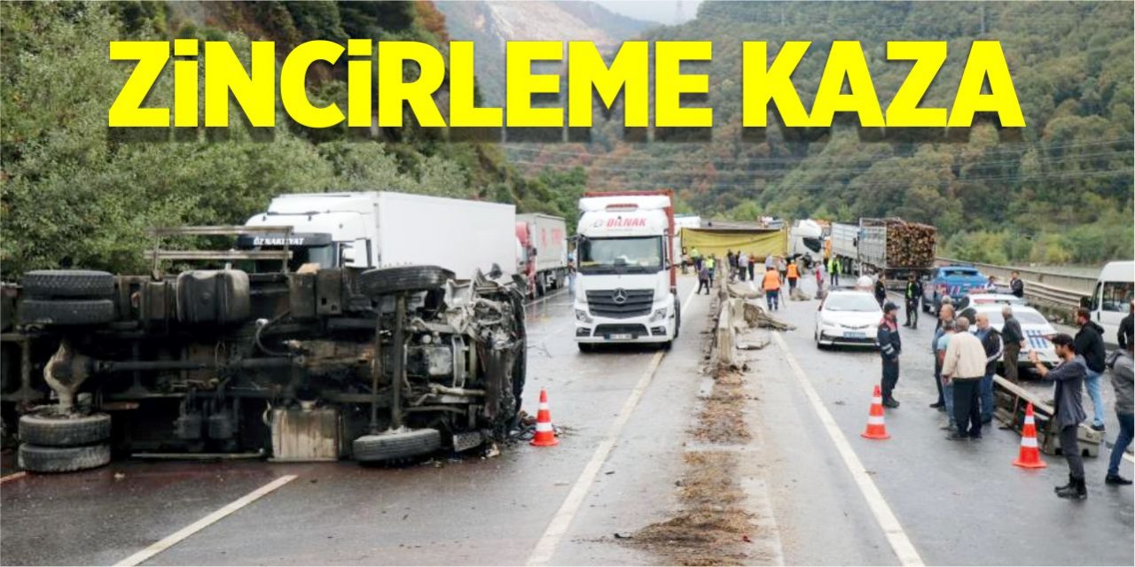 Zincirleme trafik kazası