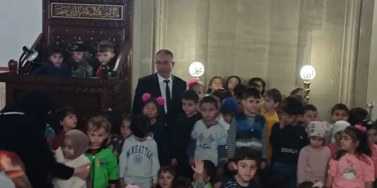 Miniklerden Cami Ziyareti