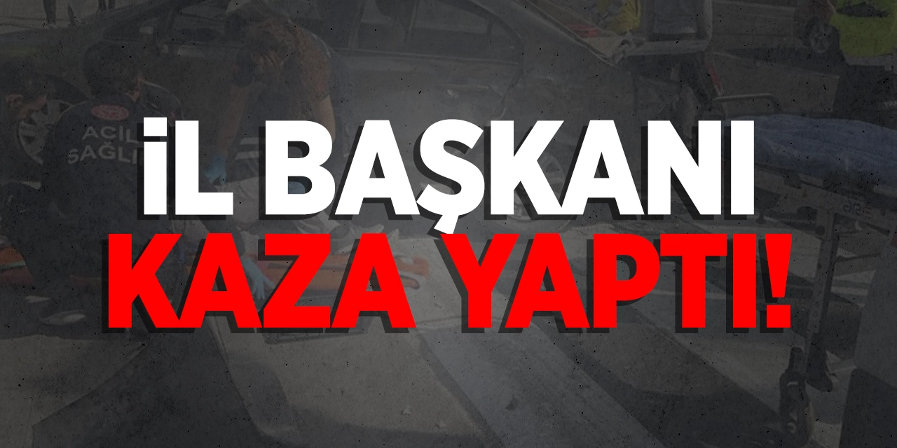 Bilecik İl Başkanı Kaza Yaptı!