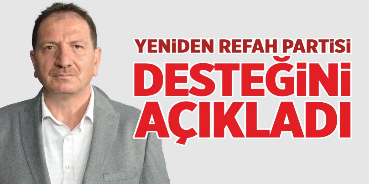 Yeniden Refah Partisi’nden “AKSA TUFANI”na destek