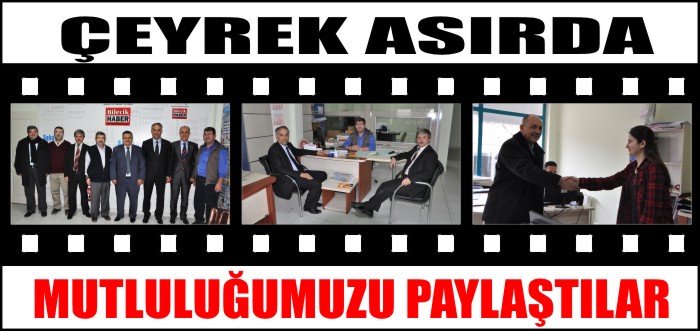 ÇEYREK ASIRDA MUTLULUĞUMUZU PAYLAŞTILAR