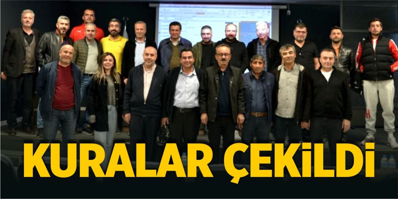 Kuralar çekildi