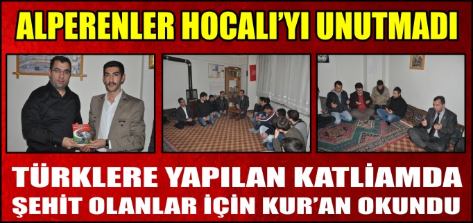 ALPERENLER HOCALI’YI UNUTMADI