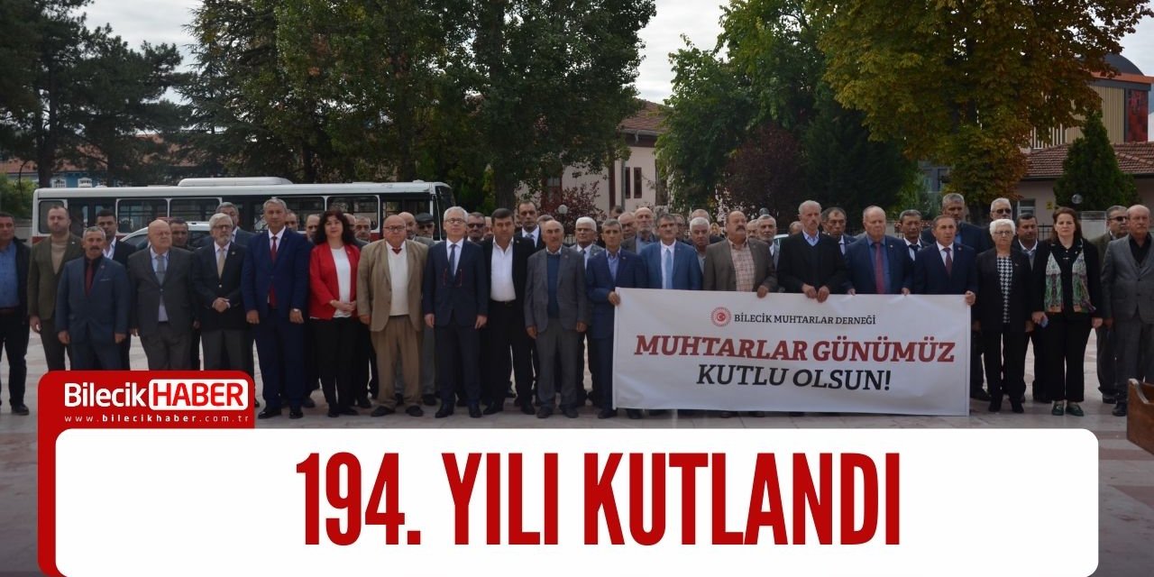 194. yılını kutladılar